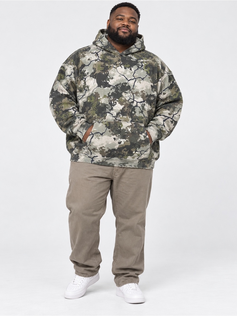 King’s Camo Men’s 3XL Pullover Hoodie Hunting Outdoor